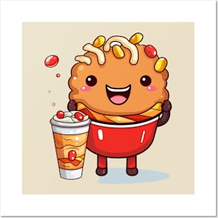 kawaii  junk food T-Shirt cute  funny Posters and Art